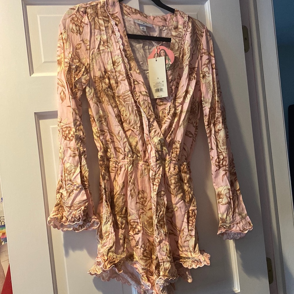 Agua bendita x target romper long sleeve nwt